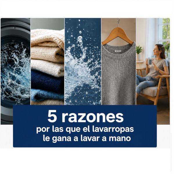 5 razones por las que el lavavajillas le gana a lavar a mano